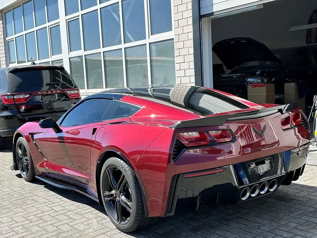Second-hand Corvette Stingray 466 CP (342 kW) 2016 Roșu Coupe