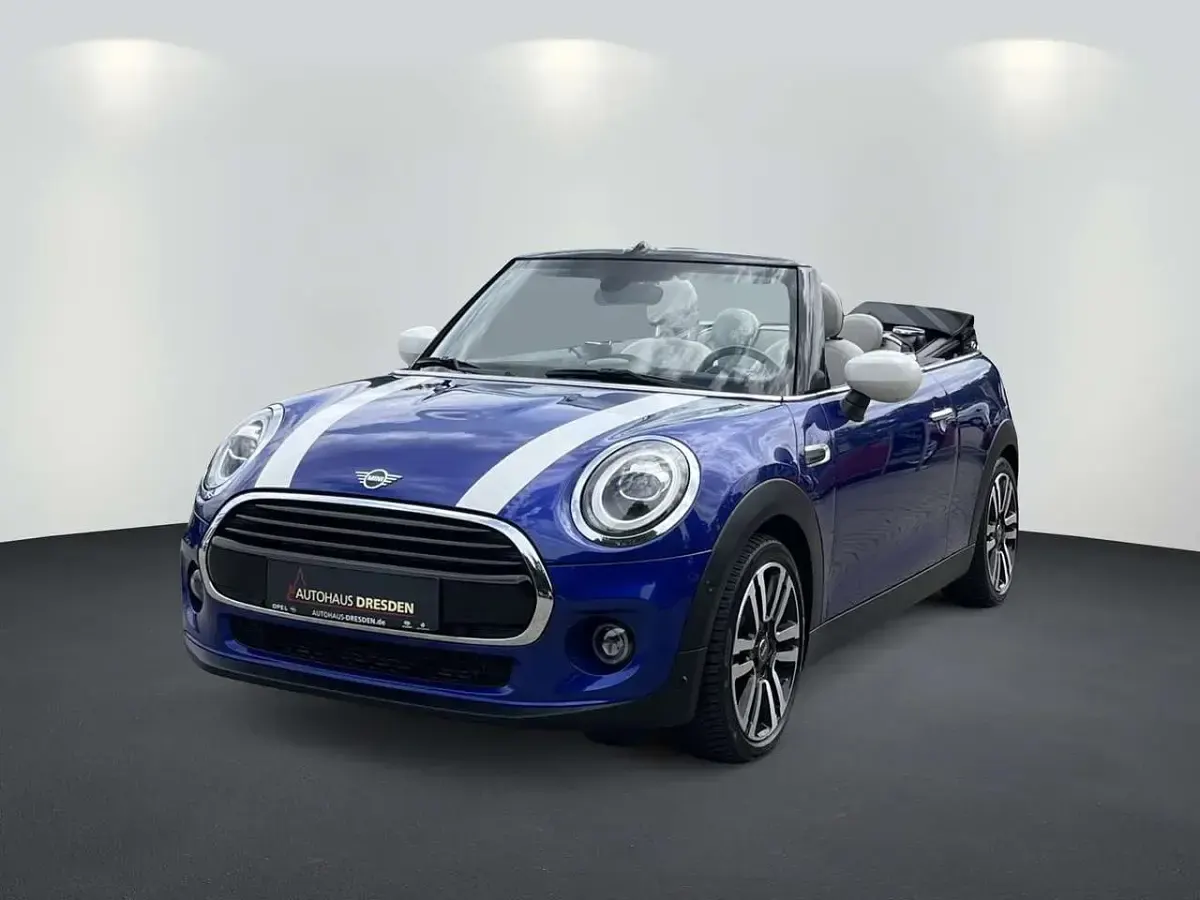 Gebraucht Mini Cooper Cabriolet 136 PS (100 kW) 2020 Blue (metallic) Cabrio