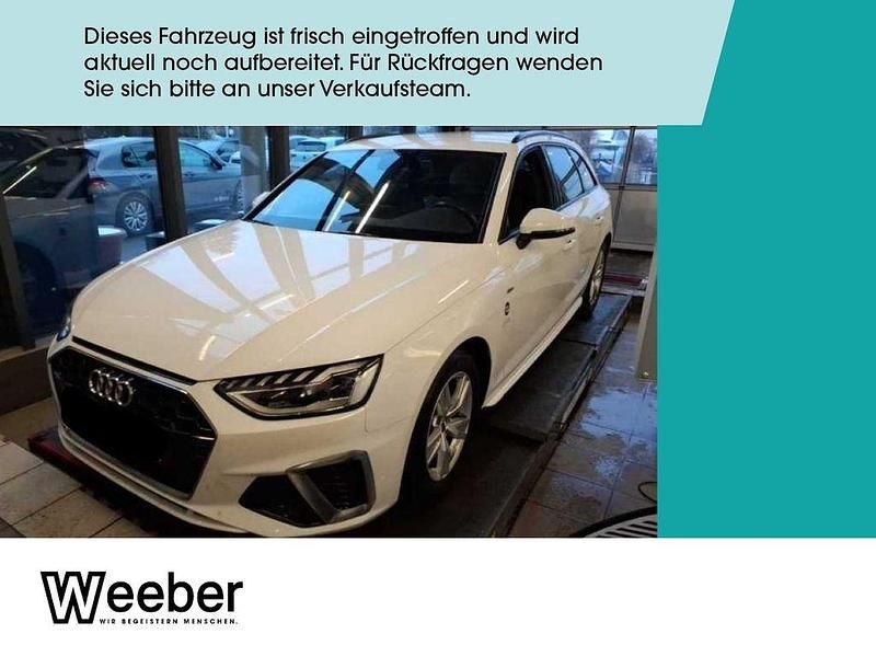 Weiß Gebraucht 2021 Audi A4 S-Line Kombi | 22.490 € (Superpreis) - Bild 1/4