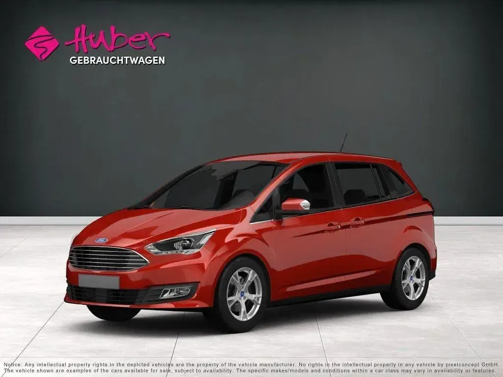 Gebraucht Ford Grand C-Max Titanium 150 PS (110 kW) 2017 Van / Kleinbus