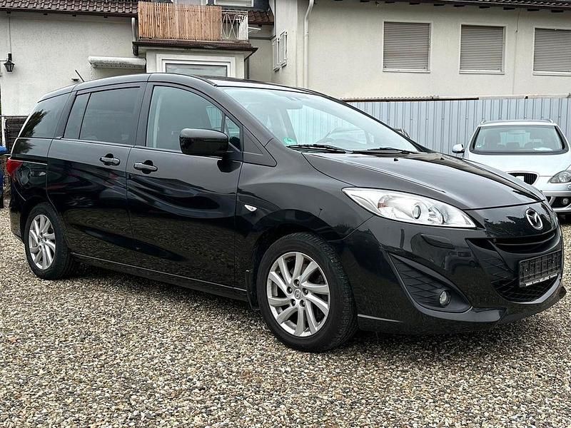 Gebraucht Mazda 5 Center-Line 116 PS (85 kW) 2011 Schwarz Van / Kleinbus