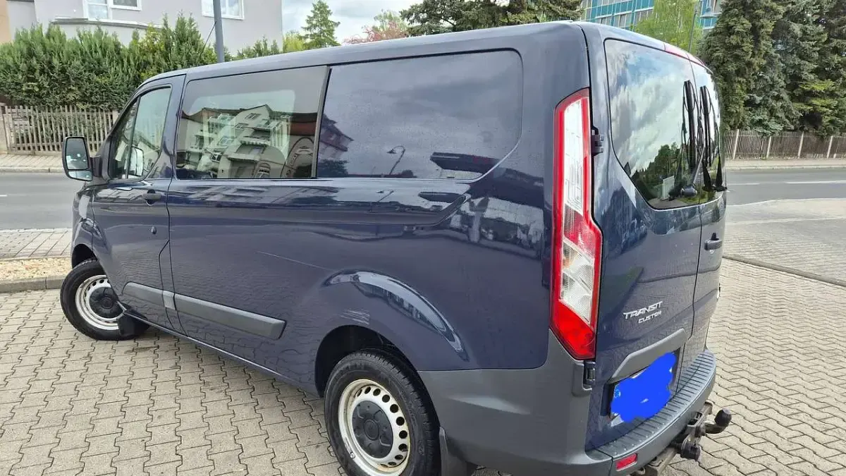 Gebraucht Ford Transit Custom Basis 101 PS (74 kW) 2014 Blau Van