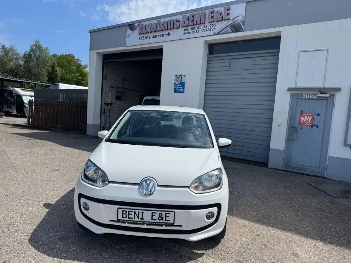 Gebraucht VW up! Basis 65 PS (47 kW) 2022 Weiß Kleinwagen