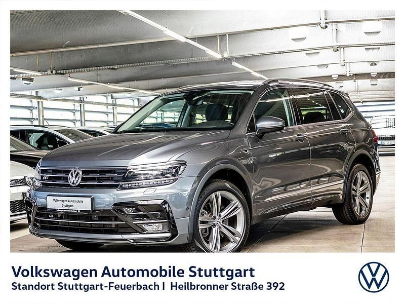Platinum grey metallic Gebraucht 2021 VW Tiguan Allspace Highline SUV | 31.730 € (Guter Preis) - Bild 1/4