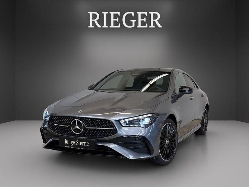Grau Gebraucht 2024 Mercedes CLA250e AMG Limousine | 43.769 € - Bild 1/4