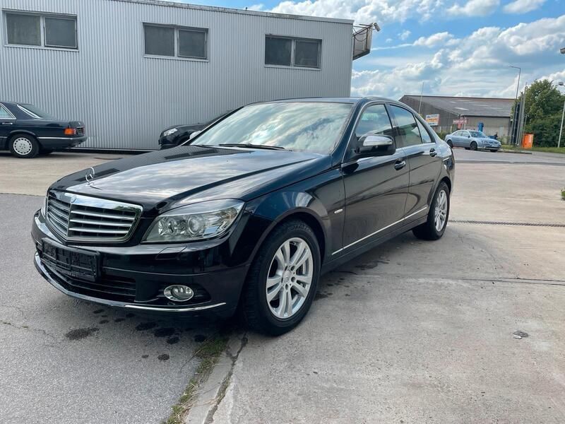Schwarz Gebraucht 2008 Mercedes C280 Limousine | 6.400 € (Fairer Preis) - Bild 1/4