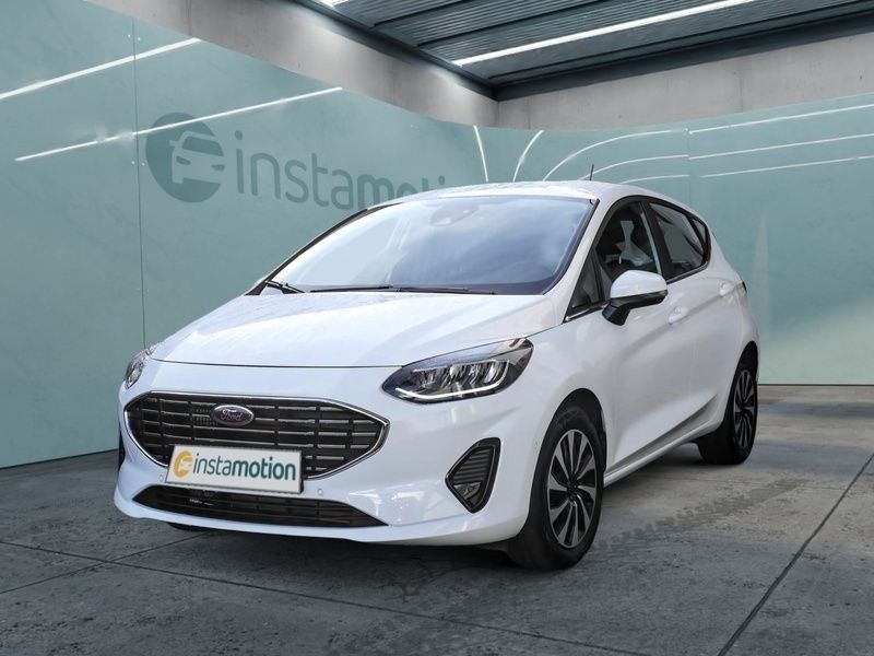 Weiß Gebraucht 2023 Ford Fiesta Kleinwagen | 18.780 € (Guter Preis) - Bild 1/4