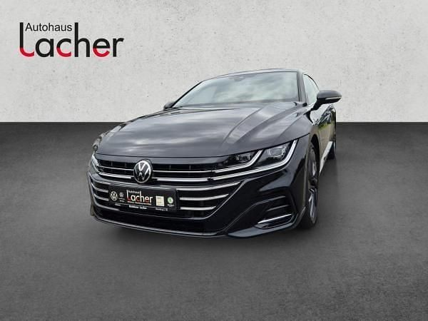 Schwarz (deep black perleffekt) Gebraucht 2023 VW Arteon R-line Kombi | 39.891 € (Fairer Preis) - Bild 1/4