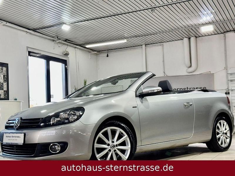 Silber Gebraucht 2015 VW Golf Cabriolet LOUNGE Cabrio | 11.880 € (Fairer Preis) - Bild 1/4