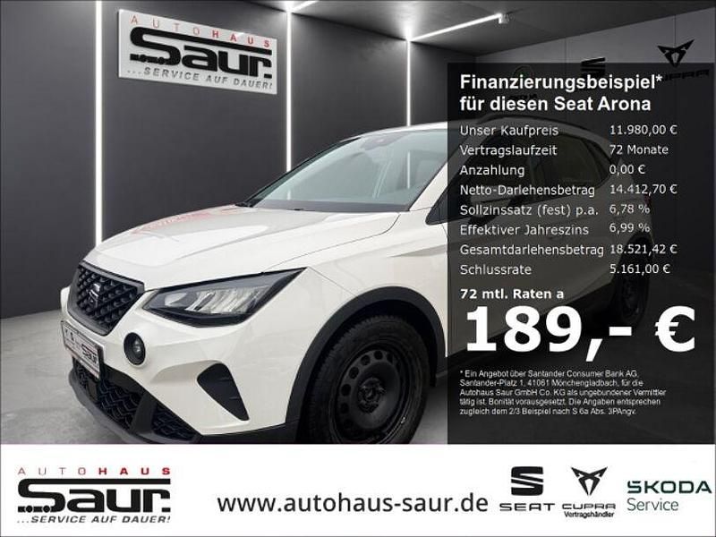 Gebraucht Seat Arona 90 PS (66 kW) 2021 Weiss SUV