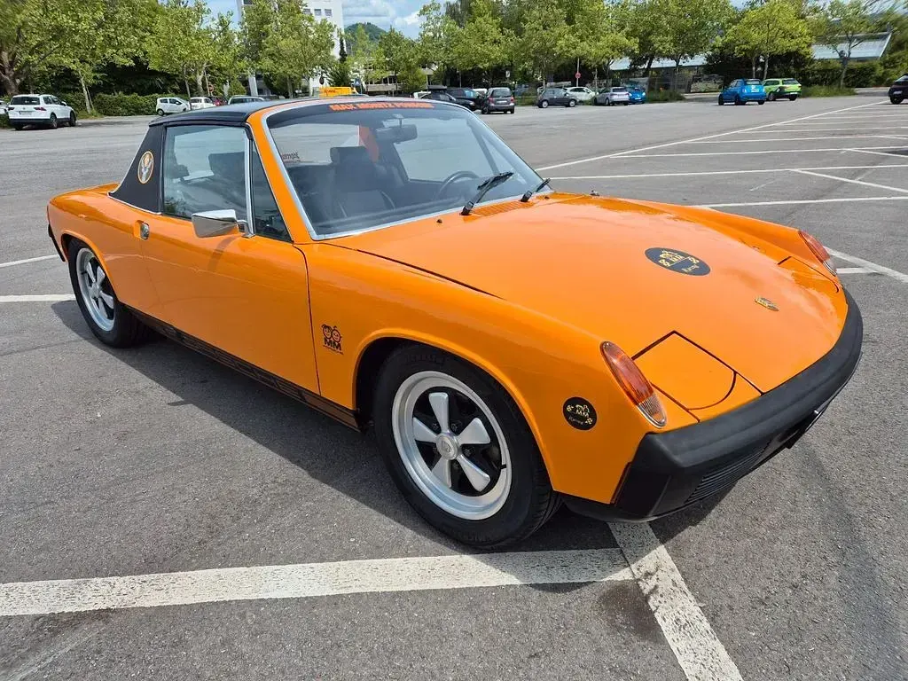 Gebraucht Porsche 914 95 PS (69 kW) 1974 Orange Cabrio