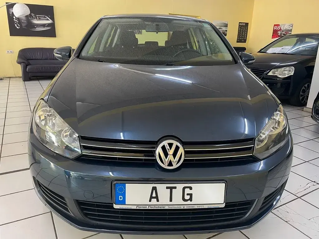 Gebraucht VW Golf VI Comfortline 122 PS (89 kW) 2009 Blau Kleinwagen