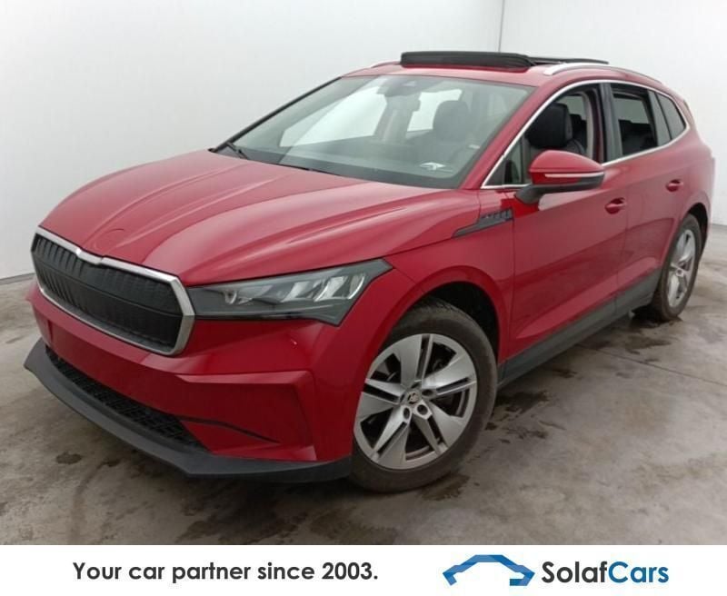 Rot Gebraucht 2021 Skoda Enyaq iV SUV | 22.869 € (Superpreis) - Bild 1/4