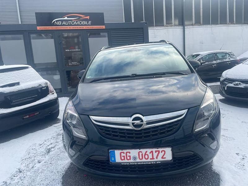 Gebraucht Opel Zafira Tourer drive 136 PS (100 kW) 2015 Grün Van / Kleinbus
