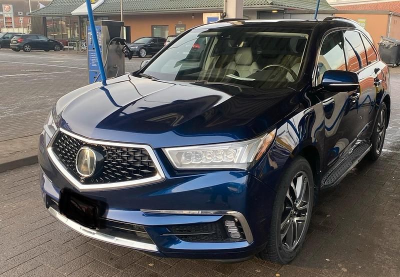 Blau Gebraucht 2017 Honda MDX Advance SUV | 29.999 € - Bild 1/4