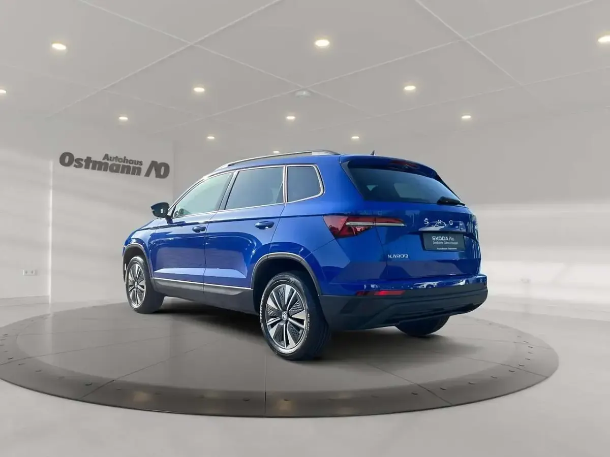 Gebraucht Skoda Karoq Tour 150 PS (110 kW) 2024 Blau SUV