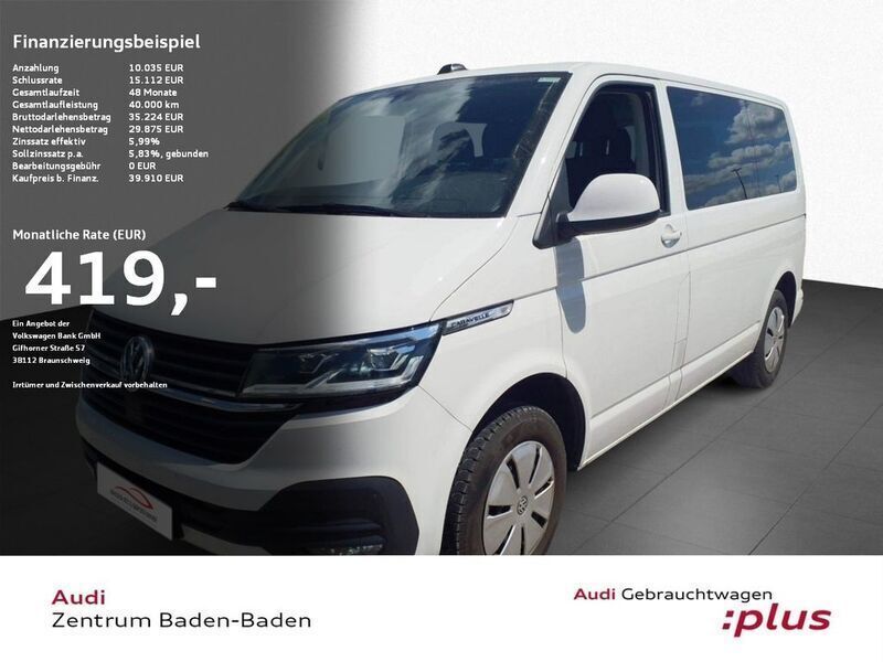 Weiss Gebraucht 2021 VW T6.1 Trendline Van | 39.210 € (Etwas zu teuer) - Bild 1/4