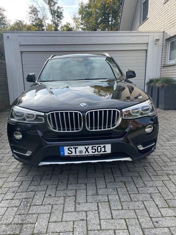 Schwarz Gebraucht 2017 BMW X3 xLine SUV | 19.990 € (Fairer Preis) - Bild 1/4