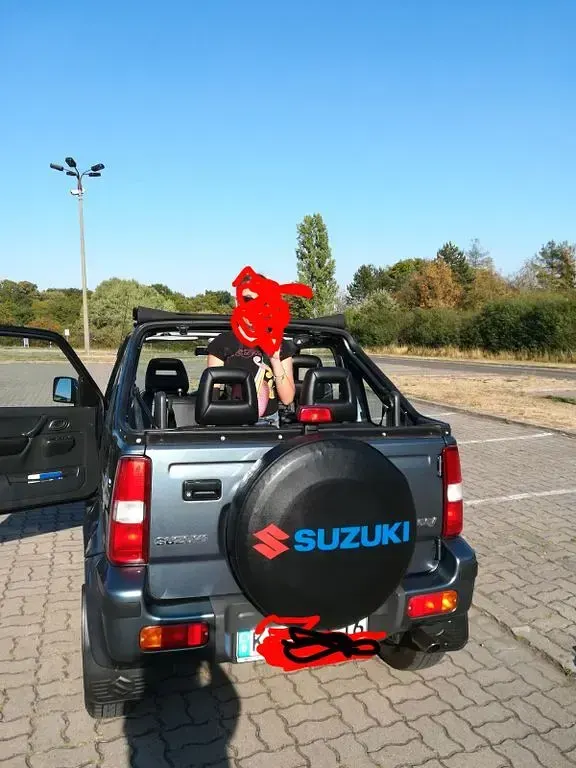 Gebraucht Suzuki Jimny 86 PS (63 kW) 2008 Blau SUV