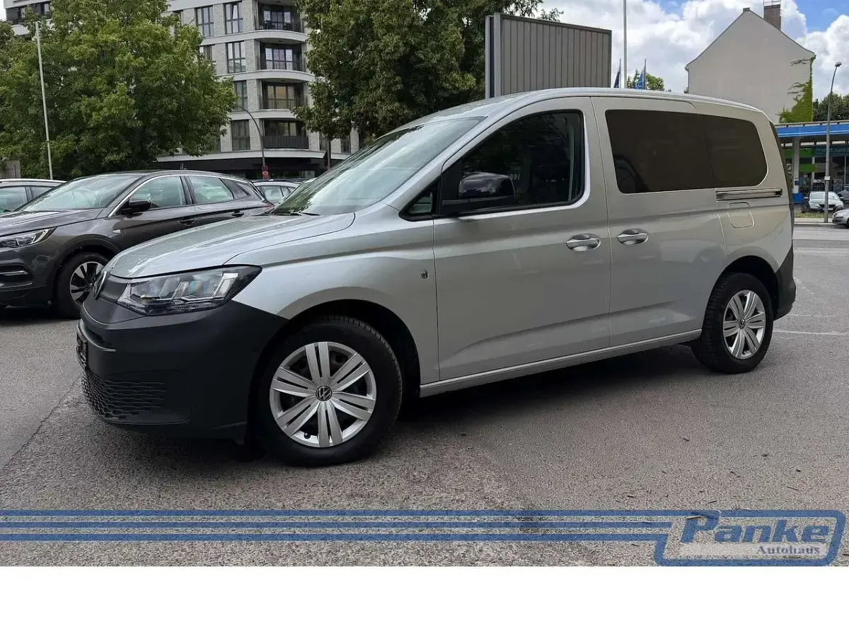 Gebraucht VW Caddy Basis 122 PS (89 kW) 2021 Silber Van / Kleinbus