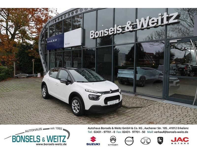 Weiß Gebraucht 2021 Citroën C3 Feel Kleinwagen | 8.990 € (Fairer Preis) - Bild 1/4