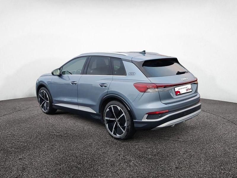 Gebraucht Audi Q4 e-tron S-Line 150 kW (204 PS) 2021 Geysirblau metallic SUV