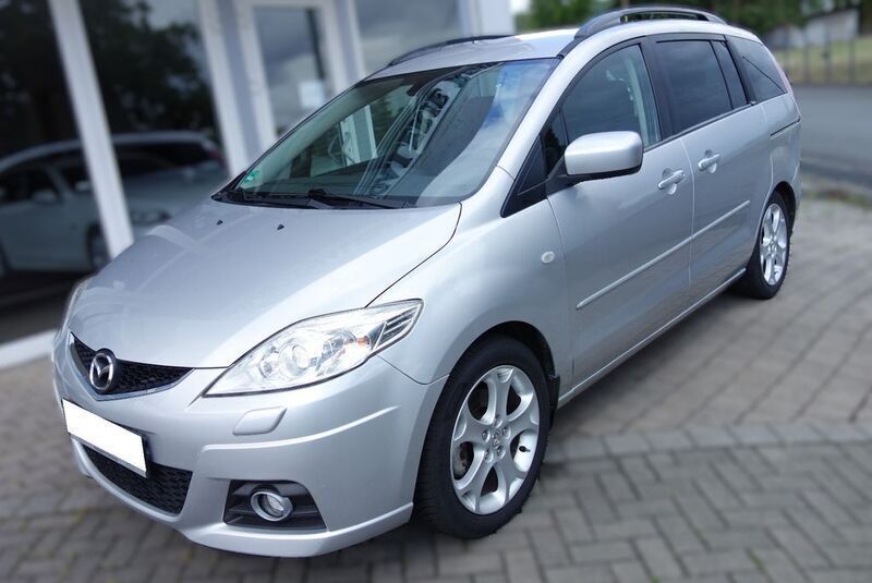 Silber Gebraucht 2008 Mazda 5 Van / Kleinbus | 8.999 € - Bild 1/4