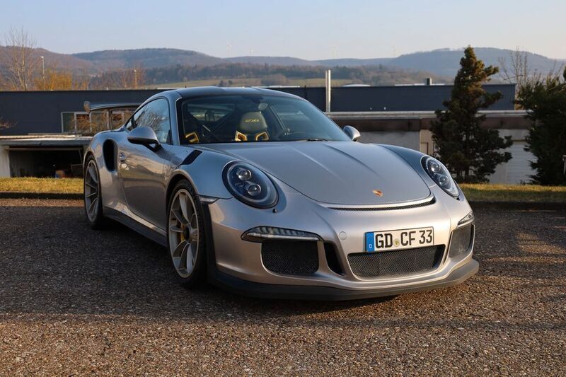 Silber Gebraucht 2016 Porsche 911 GT3 RS Coupé | 177.991 € (Teuer) - Bild 1/4