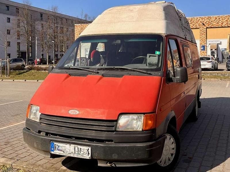 Gebraucht Ford Transit 69 PS (50 kW) 1992 Rot Van / Kleinbus