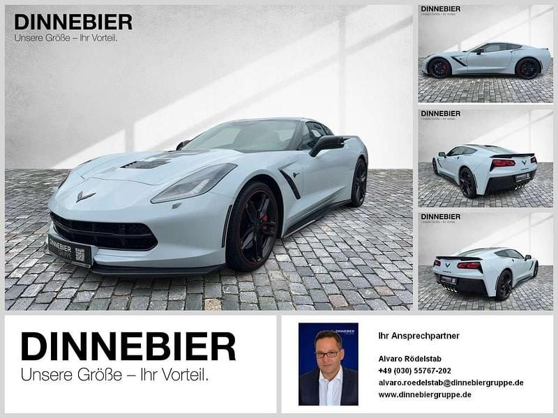 Genesis gray metallic Gebraucht 2018 Chevrolet Corvette Stingray Coupé | 69.490 € - Bild 1/4