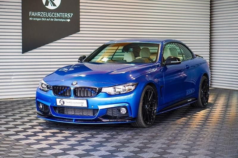 Blau Gebraucht 2019 BMW 440 M Sport Cabrio | 33.800 € (Guter Preis) - Bild 1/4