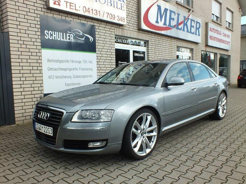 Grau Gebraucht 2008 Audi A8L Performance Limousine | 12.990 € (Teuer) - Bild 1/4