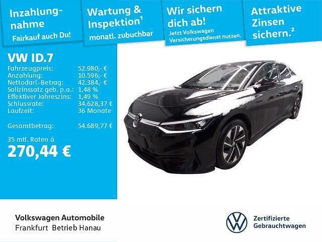 Gebraucht VW ID.7 Pro 210 kW (286 PS) 2025 Schwarz Limousine