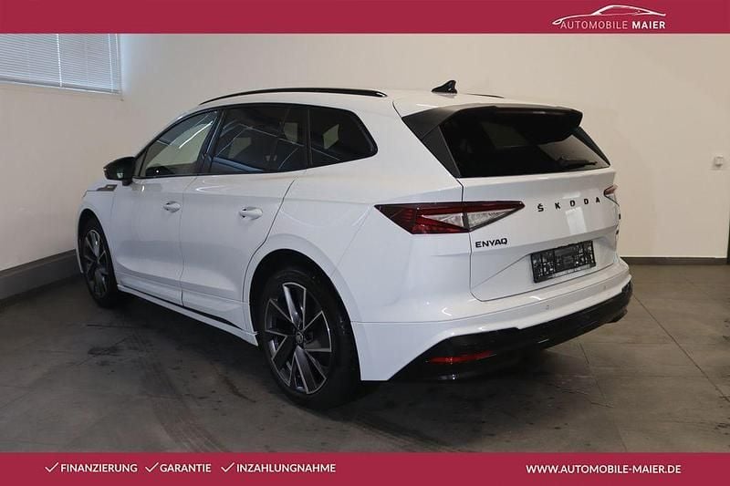 Gebraucht Skoda Enyaq iV SportLine 150 kW (204 PS) 2021 Weiß SUV