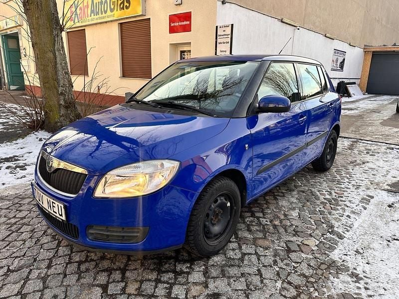 Gebraucht Skoda Fabia Ambiente 69 PS (50 kW) 2007 Blau Kleinwagen