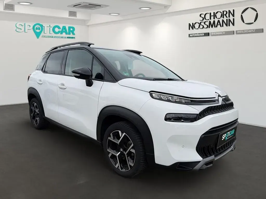 Gebraucht Citroën C3 Aircross PureTech 131 PS (96 kW) 2023 Weiss SUV