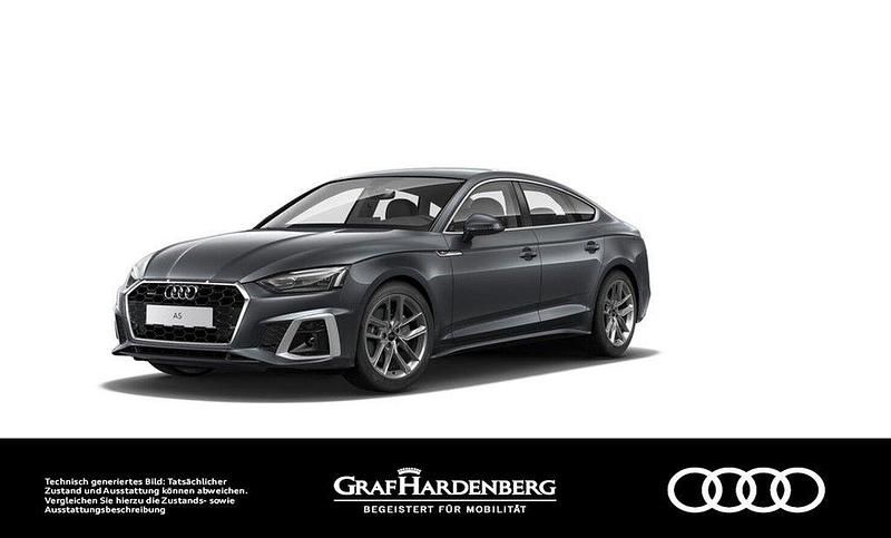 Daytonagrau perleffekt Gebraucht 2021 Audi A5 Sportback Ambiente Kleinwagen | 33.880 € (Fairer Preis) - Bild 1/4