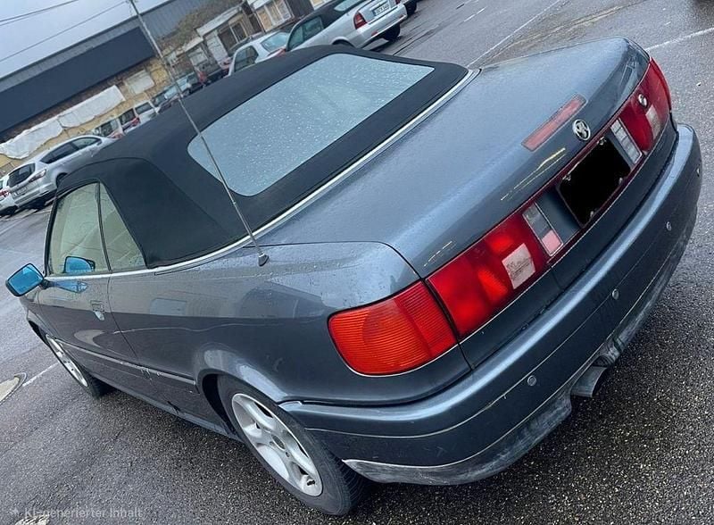 Gebraucht Audi Cabriolet 116 PS (85 kW) 1996 Blau Cabrio