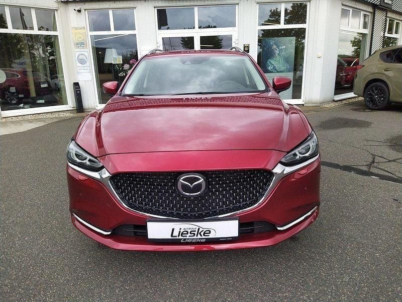 Rot Gebraucht 2019 Mazda 6 Sports-Line Limousine | 21.790 € (Fairer Preis) - Bild 1/4