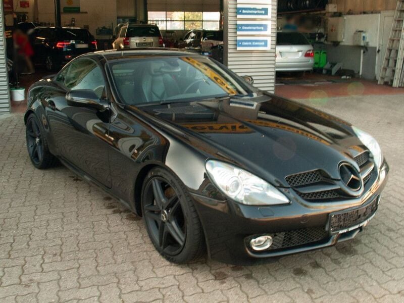 Schwarz Gebraucht 2008 Mercedes SLK280 Cabrio | 10.990 € (Etwas zu teuer) - Bild 1/4