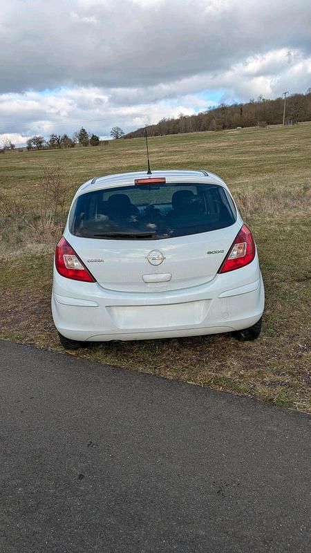 Gebraucht Opel Corsa 85 PS (62 kW) 2010 Weiß Kleinwagen