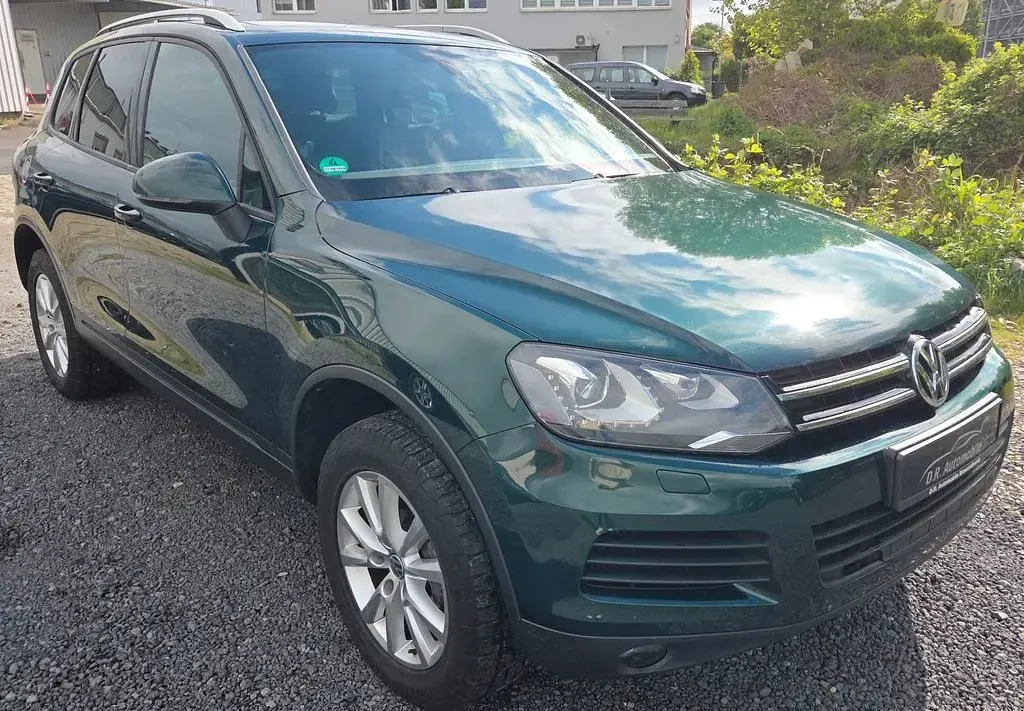 Usata VW Touareg 204 CV (150 kW) 2014 Verde SUV