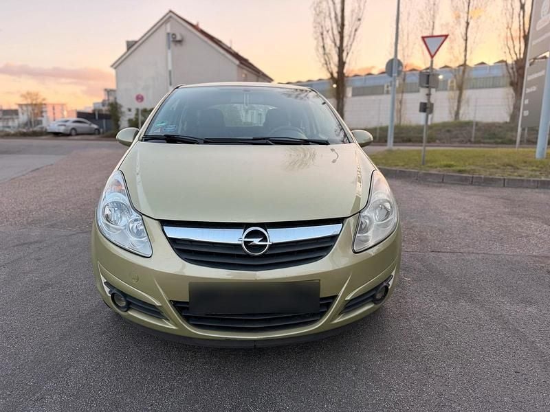 Gebraucht Opel Corsa 80 PS (58 kW) 2007 Grün Kleinwagen