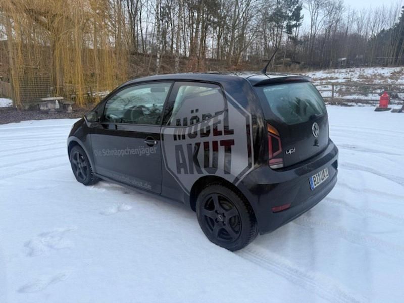 Gebraucht VW up! move up! 60 PS (44 kW) 2018 Schwarz Kleinwagen