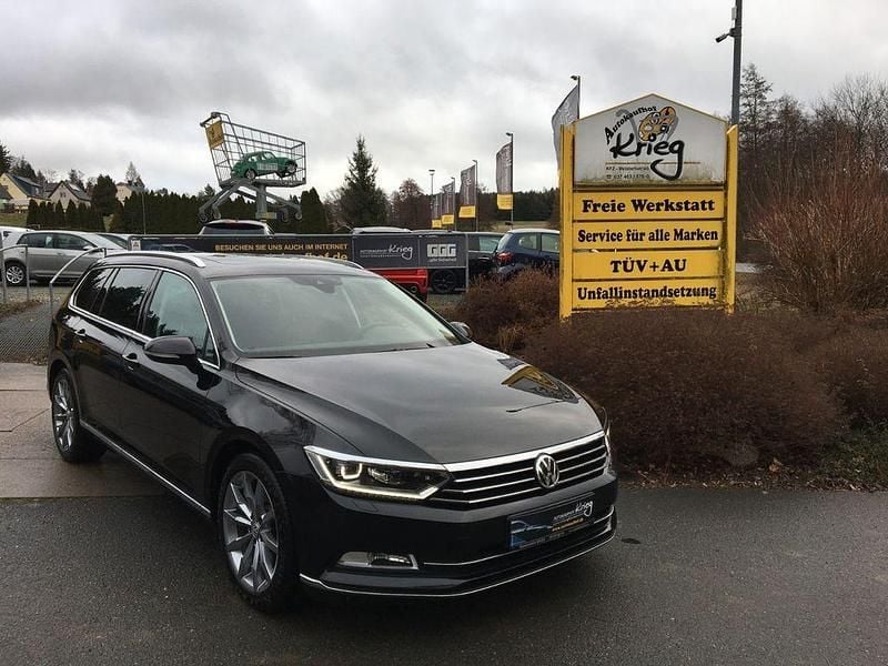 Schwarz Gebraucht 2019 VW Passat Highline Kombi | 24.990 € (Teuer) - Bild 1/4