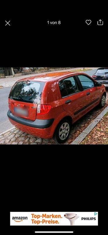Second-hand Hyundai Getz 2007 Portocaliu Hatchback
