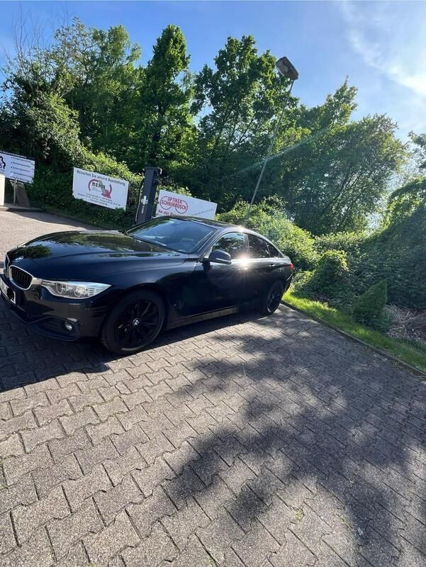 Schwarz Gebraucht 2014 BMW 420 Gran Coupé Sport Line Coupé | 11.700 € (Fairer Preis) - Bild 1/4