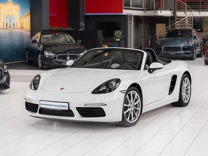 Weiss Gebraucht 2020 Porsche Boxster Cabrio | 56.980 € (Guter Preis) - Bild 1/4