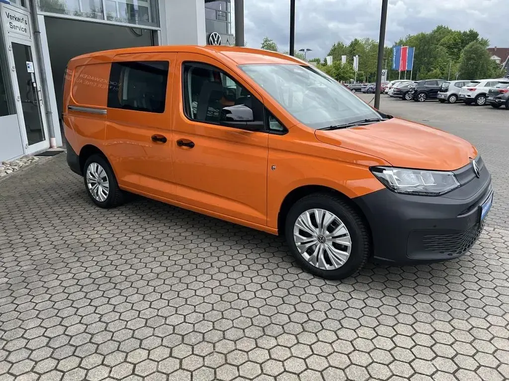Neu VW Caddy 102 PS (75 kW) 2026 Orange Van / Kleinbus