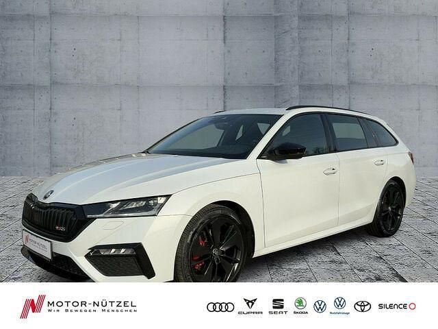 Gebraucht Skoda Octavia RS 200 PS (147 kW) 2021 Moonweiss metallic Kombi